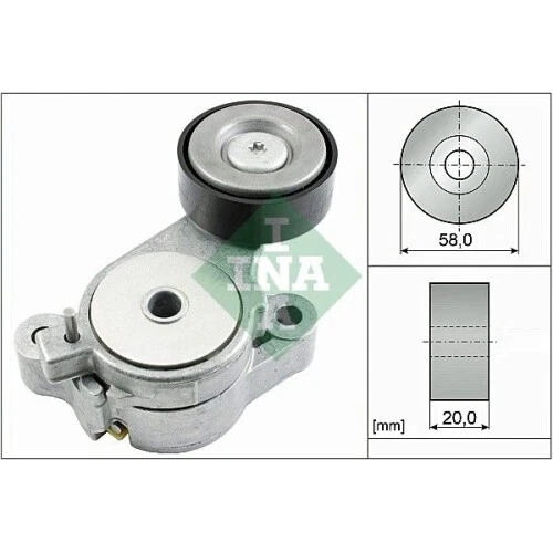 Braccio Tenditore Ina 534 331 10 - Per Cinghia PolyV, Diametro 64mm, Larghezza 26mm - Foto 7