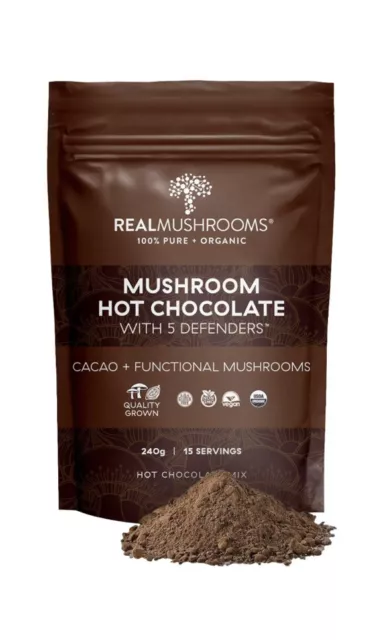 Mushroom Hot Chocolate Mix with 5 Functional Mushrooms