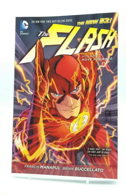 The Flash Dc Comics The New 52! Volume 1 Move Forward Trade Paperback Tpb Vol 1