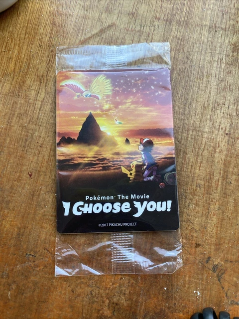 Complete Ash's Pikachu "I Choose You" Movie Promo Set - 6 Cards (SM109-114)