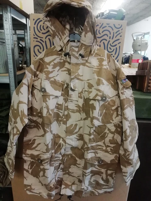 Original British army jacket smock desert camo ripstop parka military issue NEW