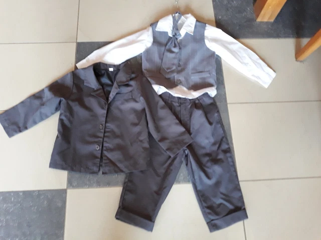 Kinderanzug, gebraucht, 1 x getragen, komplett, Größe 86/92