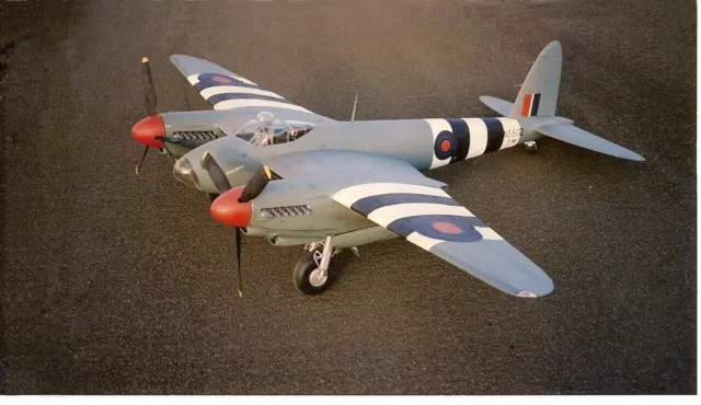 DE HAVILLAND D.H.  98 MOSQUITO PR Mk. XVI (Spannweite 2057 mm) Modellbauplan RC