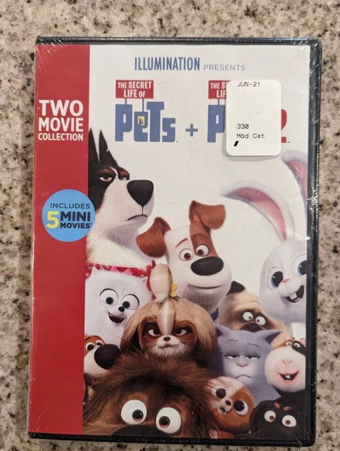 The Secret Life of Pets: 2-Movie Collection (DVD) - New Factory Sealed ( BRAND
