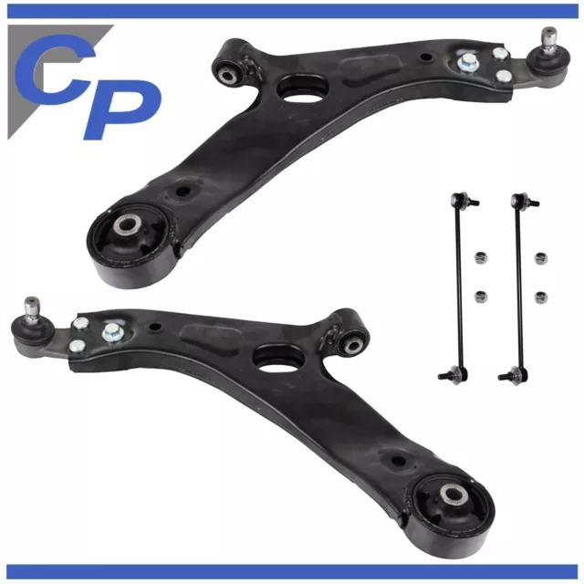 2 Bras Transversal Avant pour Hyundai iX35 + 2 Accouplement Gauche Droite Essieu