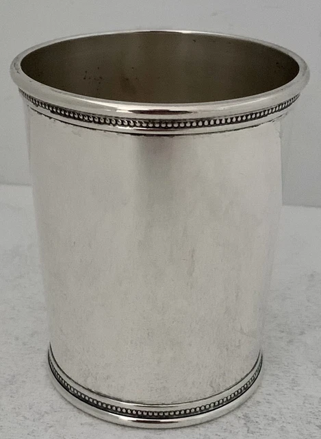 Sterling Large Mint Julep Cup By Mark J. Scearce Jfk John F. Kennedy No Monogram