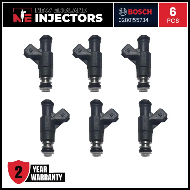Bosch Flow Matched Fuel Injector Set for Ford Mercury 4.0 0280155734 Vin E (6)