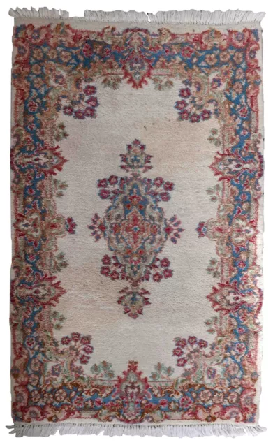 Alfombra anejo Oriental hecho a mano 92cm x 147cm 1960s - 1C1046