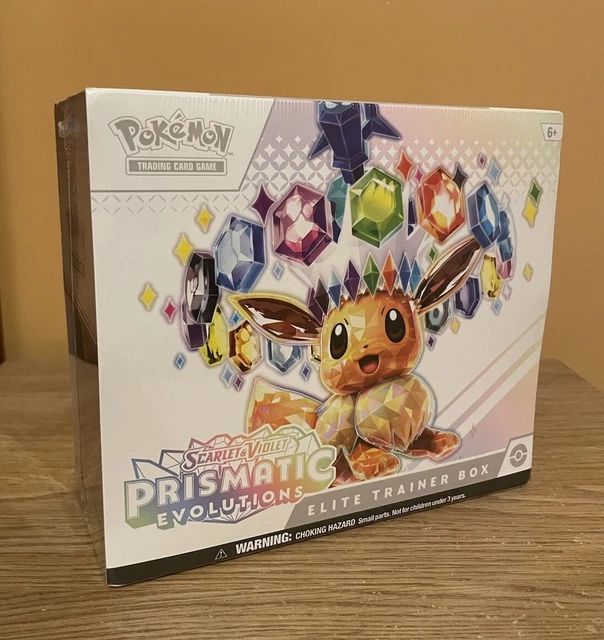 Pokemon Scarlet & Violet Prismatic Evolutions Elite Trainer Box - Trading Card B