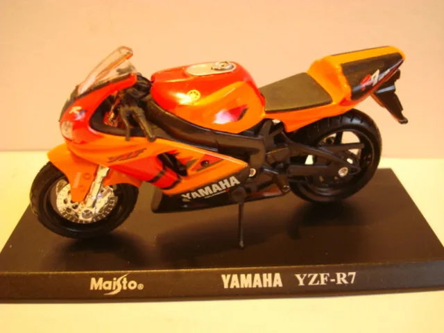 Miniature MAISTO YAMAHA YZF750R Modele reduit Moto idée cadeaux motard