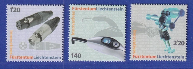 Liechtenstein 2008 Technische Innovationen (III). Mi.-Nr. 1498-1500 **