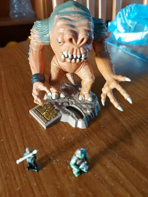 Star Wars Galoob Action Fleet Rancor Full Set 1997
