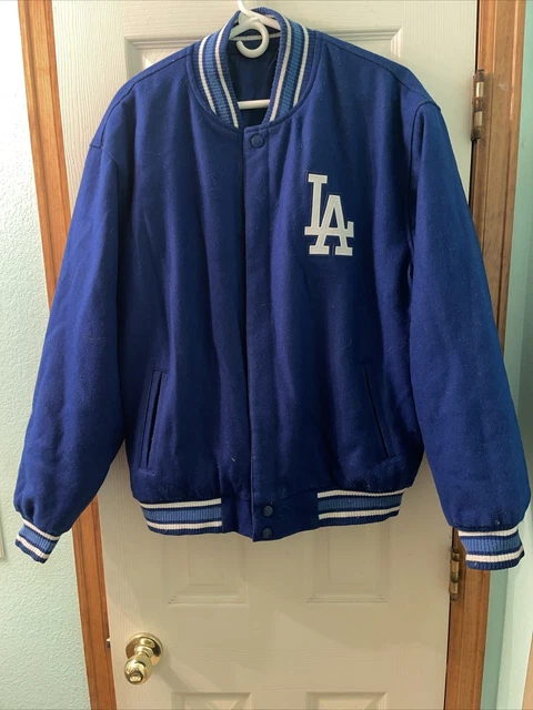 Veste Homme Los Angeles Dodgers – MLB Authentique, Gris/bleu, Taille XL, Neuve étiquette
