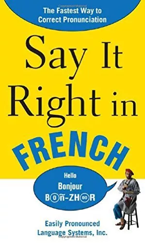 Say It Right In French (Say It Right! Ser..., Epls, N/A