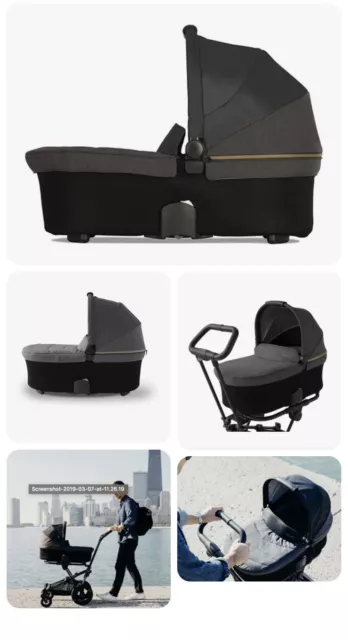 Brand New MICROLITE AIRFLOW CARRYCOT RRP £195 Evergreen