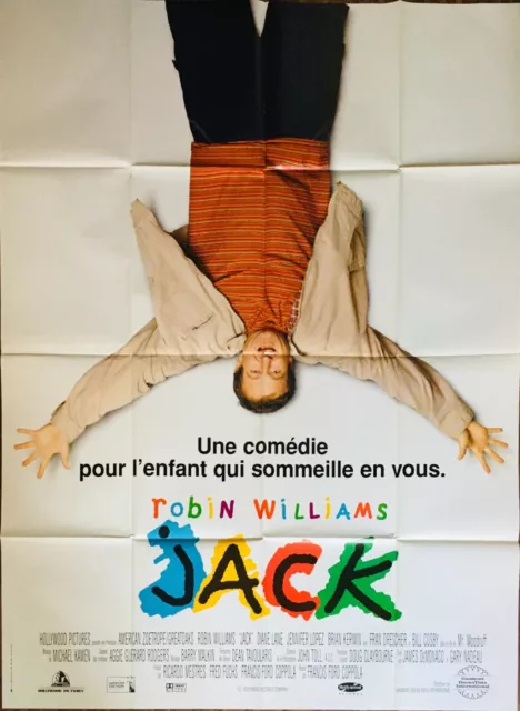 Affiche cinéma JACK 120x160cm Poster / Francis Ford Coppola / Robin Williams