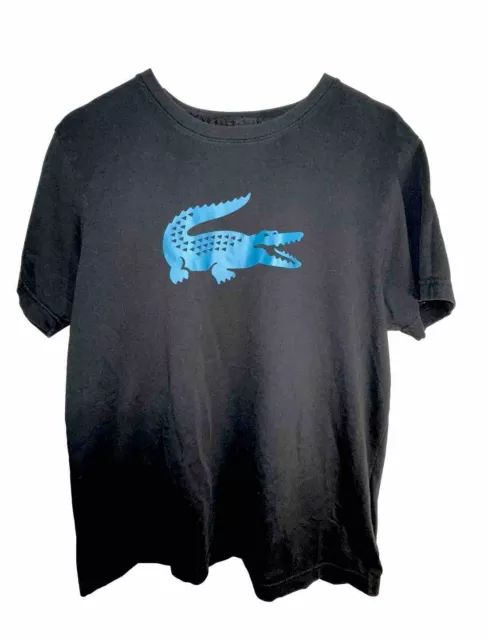 LACOSTE Sport Croc Logo Ultra Dry T-Shirt FR5 Size US L