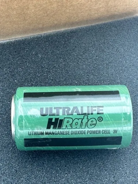 25pc ULTRALIFE HIRATE U10013 LITHIUM MANGANESE DIOXIDE POWER CELL 3v UHR- CR3461 3