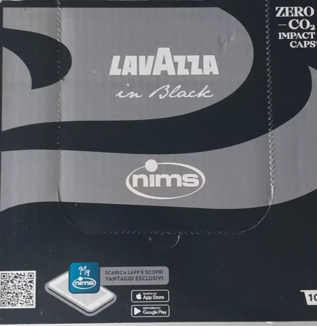 100 CAPSULE CAFFE' Lavazza Monodose in Black Intense Aroma Elogy Originali  EUR 49,50 - PicClick IT