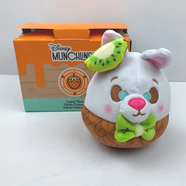 Disney Munchlings Fruity Finds White Rabbit Fruit Granola Parfait Scented Plush