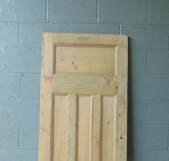 Reclaimed Pine Wooden 1930 Internal Door 598 3