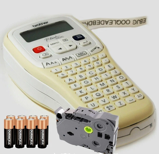 BROTHER P-TOUCH H101C Handheld Labelling Print Machine System + Tape ...