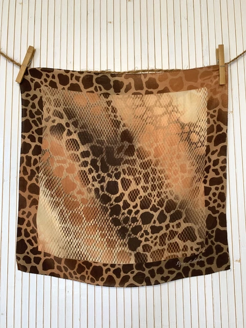 Foulard En Soie ST Dupont Bicentenaire Révolution Française - Occasion, Motif Historique