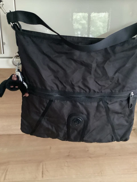 KIPLING BLACK CROSSBODY Bag Complete With Charms PicClick UK