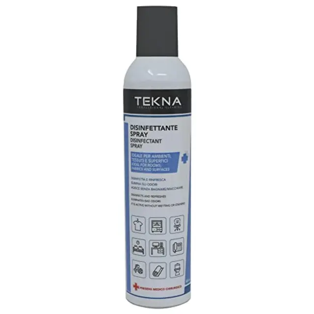 (TG. 400 ml) Tekna Germo , Disinfettante Spray 400 ml, elimina rapidamente fungh