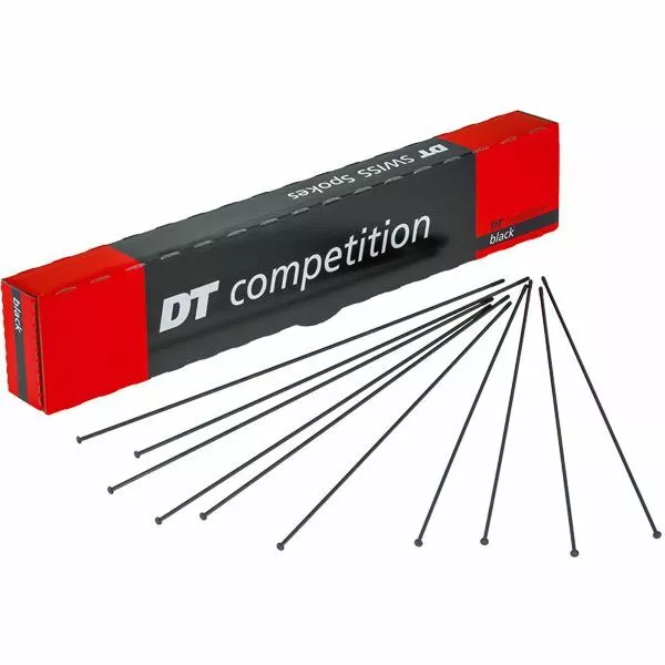 DT Swiss Competition Straight Pull Spokes box 100, black 274 mm