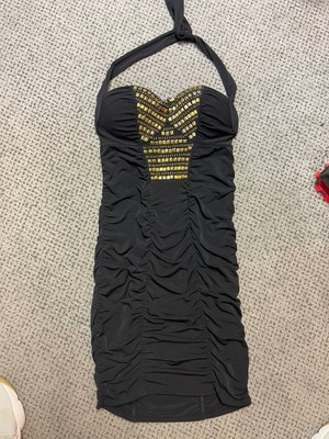 Victoria's Secret 34C Bombshell Miraculous Plunge Bra Top Push Up Dress Add Cups