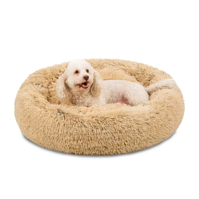 Pet Dog Cat Bed  Calming Sleeping Kennel Puppy Super Soft Self Heating Warm Nest