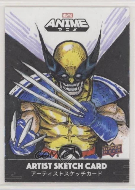 2020 Upper Deck Marvel Anime Sketch Cards 1/1 Daniel Chavez Auto Sketch 07yb
