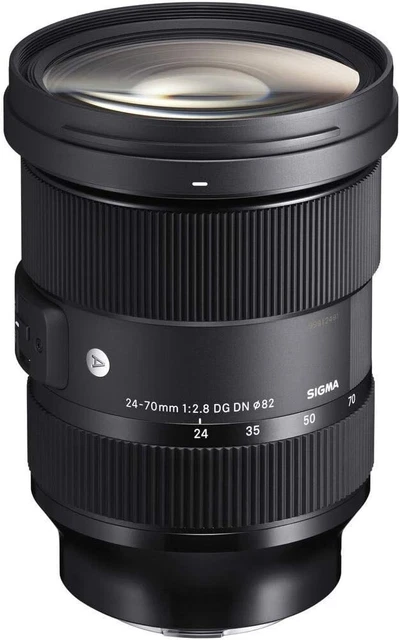 Sigma 24-70mm f/2.8 DG Art Objektiv für Sony-E Objektivbajonett - Neu & Ungenutz