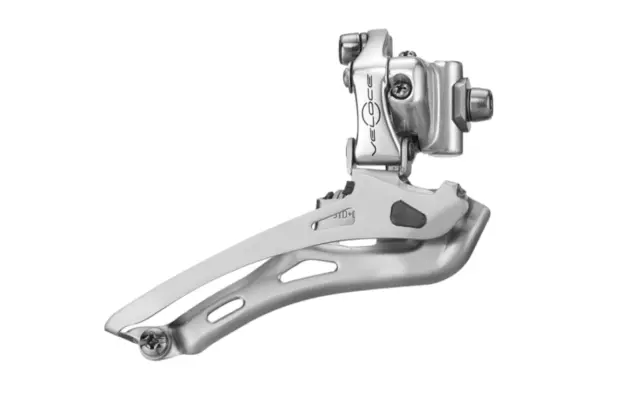 Campagnolo Veloce Braze-On Front Derailleur - 9 / 10 Speed - Silver