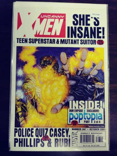 Uncanny X-Men vol.1 #397 2001 High Grade 9.4 Marvel Comic Book PA13-94
