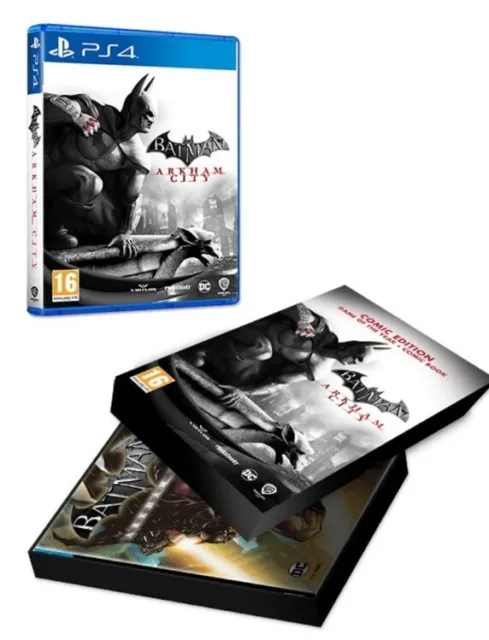 BATMAN: ARKHAM CITY COMIC EDITION PS4 PLAYSTATION 4 Edizione