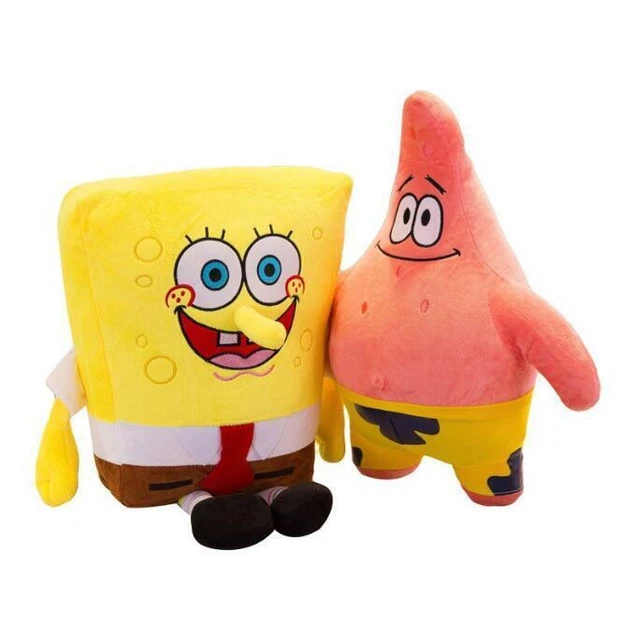NEW SPONGEBOB SQUAREPANTS and Patrick Soft Stuffed Doll Plush Toys gift ...