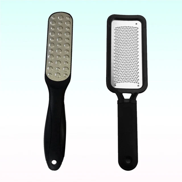 2Pcs Pied Grattoir Pied Laveur Pédicure Soins Accessoire Pieds Exfoliant