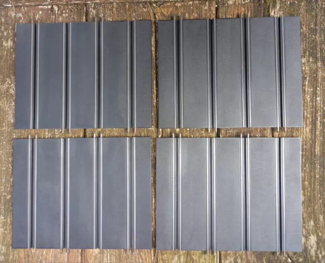 4 rails droits 4 pistes pour circuit voitures électrique JOUEF/ARTIN/SPEEDTRAX
