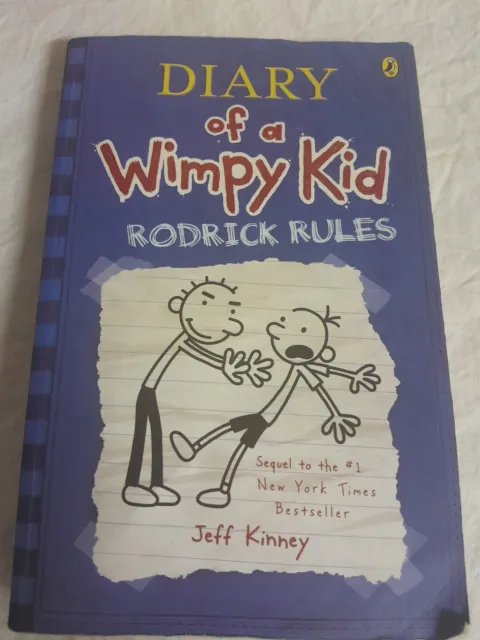 5 X Diary Of A Wimpy Kid Book. Soft Cover in Good Condition
