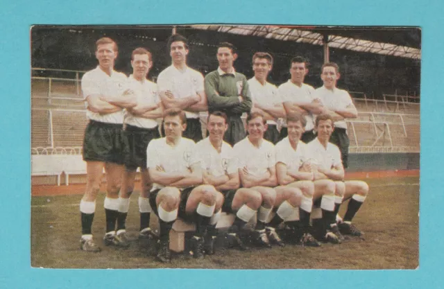 Football - D. C. Thomson / Hornet - Football Team Card - Tottenham - 1963