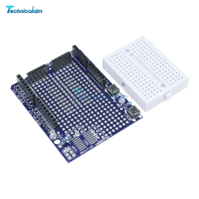 ATMEGA328P UNO R3 Arduino Prototype Shield ProtoShield + Mini ...