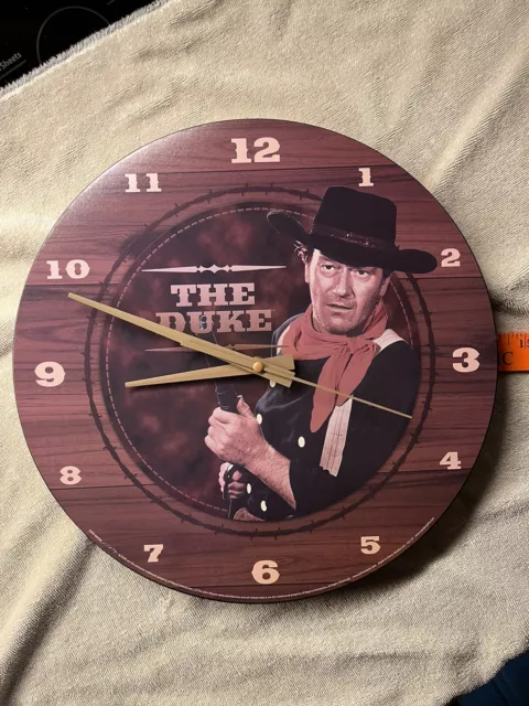 John Wayne “ The Duke” Wall Clock