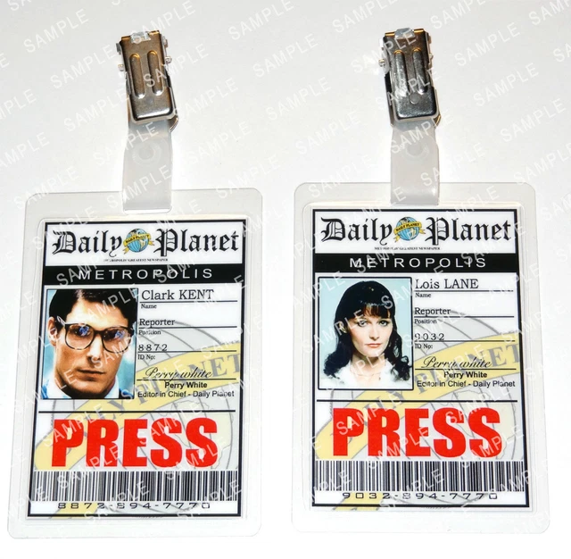 SUPERMAN CLARK KENT Lois Lane Daily Planet Cosplay Costume Comic Con Halloween £11.99 - PicClick UK superman-clark-kent-lois-lane-daily-planet-cosplay-costume-comic-con-halloween-11-99-picclick-uk