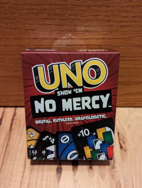 UNO Show 'Em No Mercy!! Sealed Card Game! BRAND NEW! SOLD OUT EVERYWHERE!