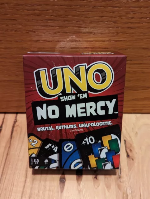 UNO Show 'Em No Mercy Card Game - BRAND NEW, SEALED.