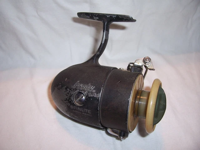VINTAGE LANGLEY SPINLITE R810 Fishing Reel $22.00 - PicClick