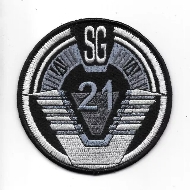 Stargate SG-1 TV Series Group 21 Logo Embroidered Patch UNUSED