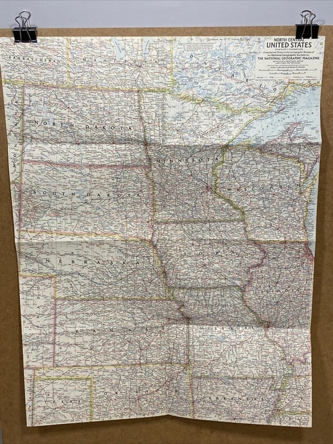 NATIONAL GEOGRAPHIC OLD Atlas Wall - National Geographic Old Atlas Wall Map November 1958.webp